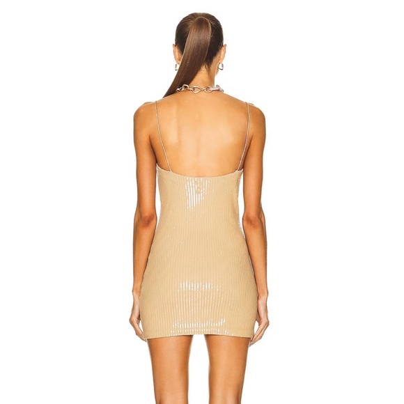 RETROFETE Champagne Mini Dress - Picture 3 of 13